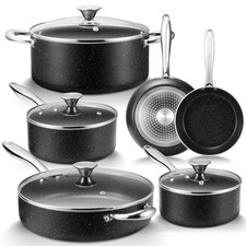 10pcs Non-Stick Pots & Pans