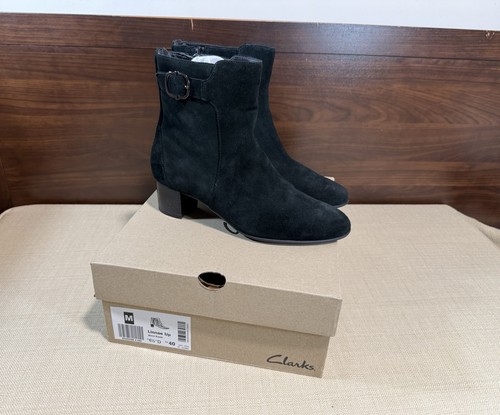 Clarks linnae ladies black - up,