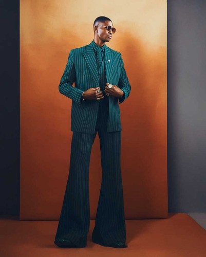 Cool men green pinstripes - green,