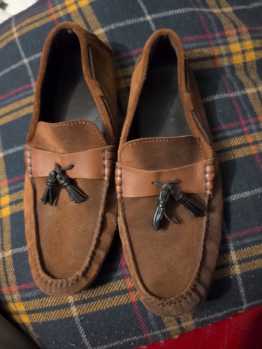 Zara man suede driving - suede,