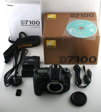 Nikon D7100 24.1MP Digital SLR Camera Body, Charger Strap USB lead User Manual