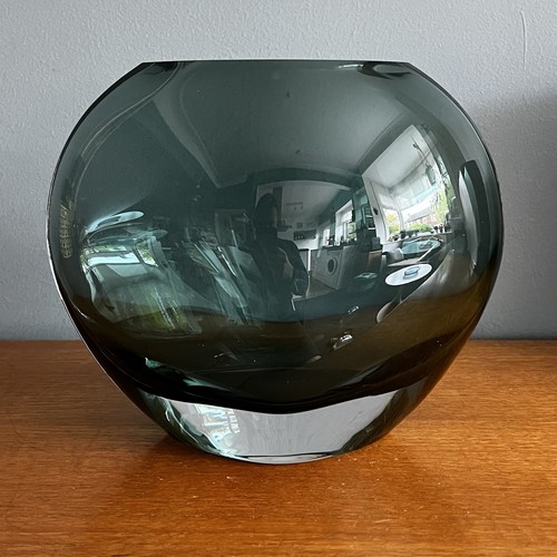 Large heavy smoked - large, glass