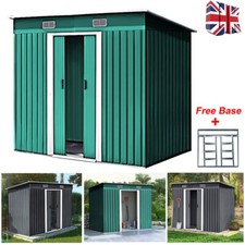 Metal Garden Storage Shed With
