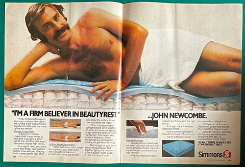 Simmons mattress john newcombe - simmons,