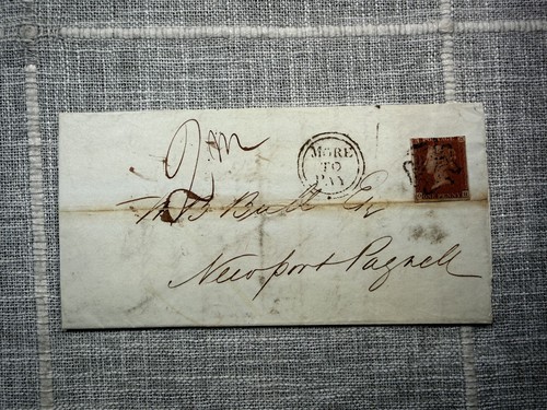 1844 penny red maltese - 1844,