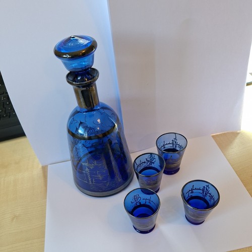 Antique cobalt blue - antique, w