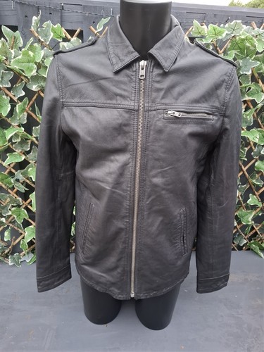Superdry leather jacket mens - superdry,