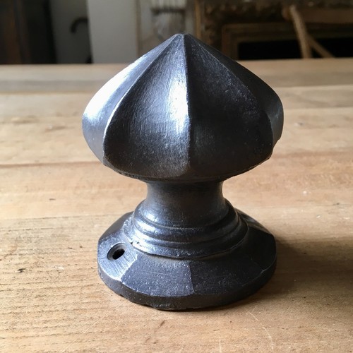 Large antique front door knob - antique,