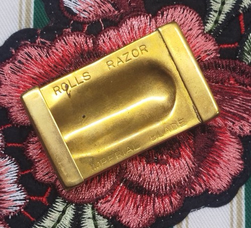 Rolls razor gold plated - razor.,