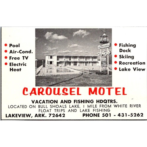 Carousel motel vacation - carousel,