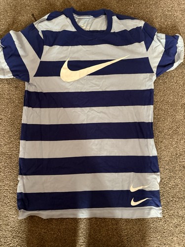 Nike blue white - white, striped