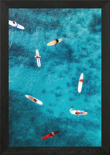 Surfing Paradise Framed Wall