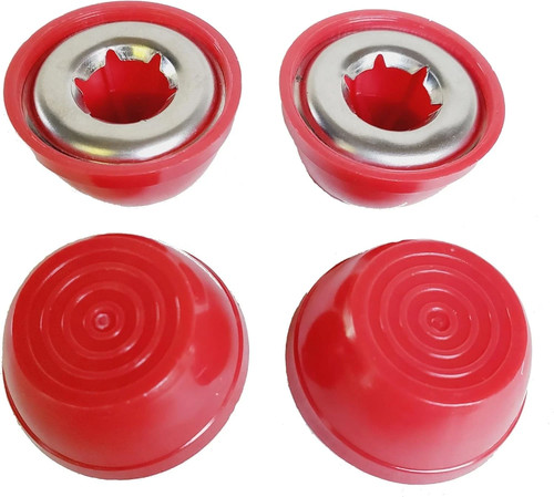 Hub cap red - cap, &