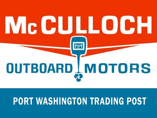 Mcculloch outboard boat motors - outboard,