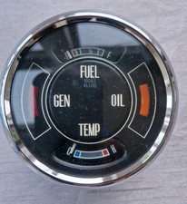 FoMoCo Ford Cortina Mark 2 Fuel And Temperature Gauge