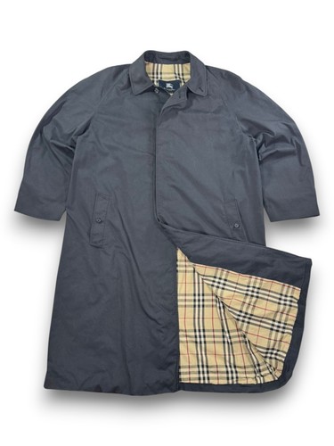 Vtg burberry london - navy, blue