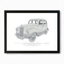 Ford Prefect E493A Art Print