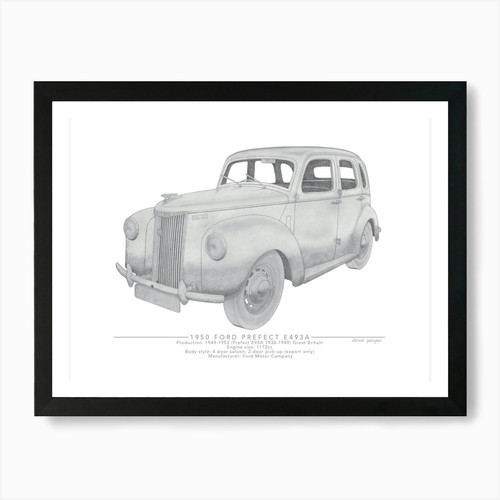 Ford prefect e493a - e493a, print