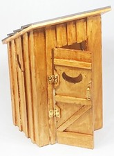 Dolls House Garden Toilet Shed