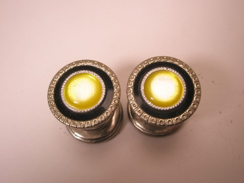 Yellow black silver - black, tone