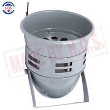 Electric 5" Gray Powder Coated