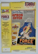 1995 Force Cereal Sunny Jim Apron & Doll Packet box - complete