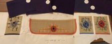 Antique Collar Design  Panal & Men’s Coat Swatches 1920’s