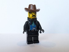 Lego Western : Ww007 Bandit 1 (Black Bart) Sets 6762 6769 6765 6761 6712