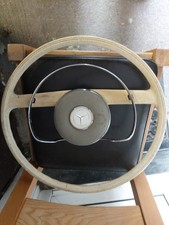 Vintage Mercedes steering wheel