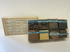 Vintage 1950s CADBURY BOURNVILLE CHOCOLATE specimen advertising samples. Boxed