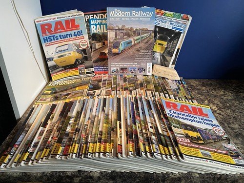Back issues rail magazine - back,
