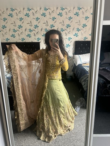 Mehndi bridal lengha - bridal, indian