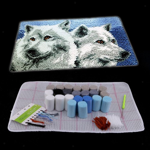 Latch hook rug - rug, making