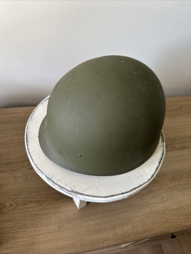Vietnam era helmet with liner - helmet,