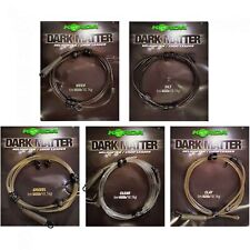 Korda Safe Zone Dark Matter 1m Leader Heli Chod Leaders 30lb Test All Colours