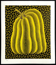 Yayoi Kusama Lithograph Mori Art Museum COA Original Rare [Jeff Koons]