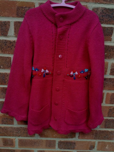Strawberry faire knitted pink