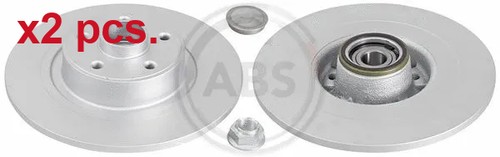 Pcs rear brake disc rotos - x2,
