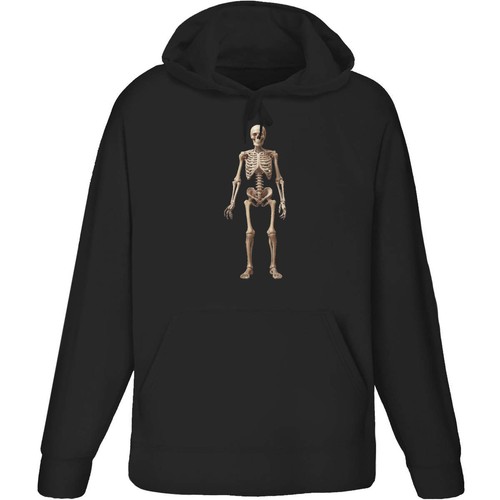 Human skeleton adult hoodie - 'human, skeleton'