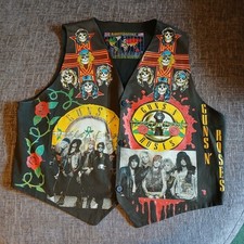 Guns N Roses "Appetite for Destruction" Vintage Waistcoat. Size XL
