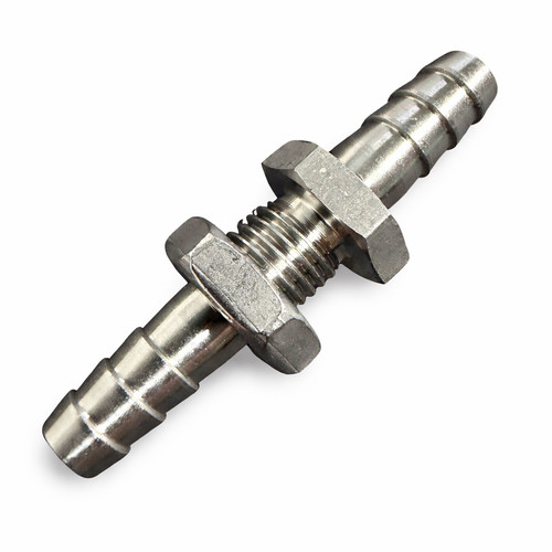 6mm hose barb bulkhead - 6mm,
