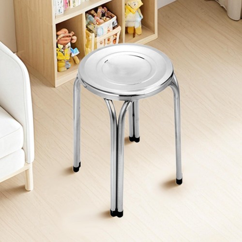 Stacking stool stainless - stacking,