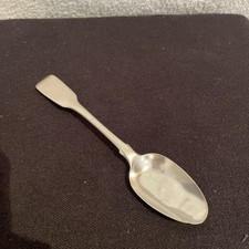 Antique Solid Silver Spoon
