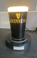 Rare Guinness Illuminated Bar Pump Font Light Up Lamp Fully Working! 