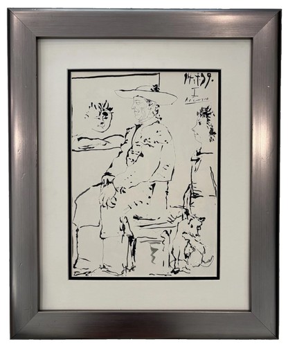 Pablo picasso lithograph hand - pablo,
