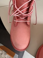 TIMBERLAND  Pink Nubuck Kids