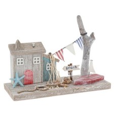 rustic nautical wooden huts