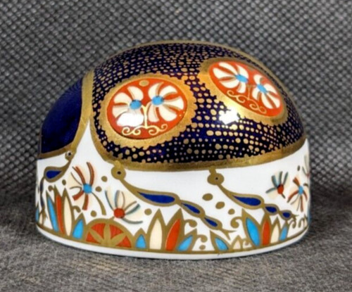Royal crown derby paperweight - crown,