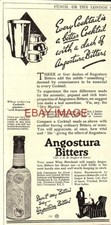 Advert ANGOSTURA Aromatic Bitters Drinks Mixer (6) Original 1925 Print Ad 726/13