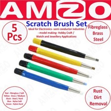 5pc Scratch Brush Pen Set